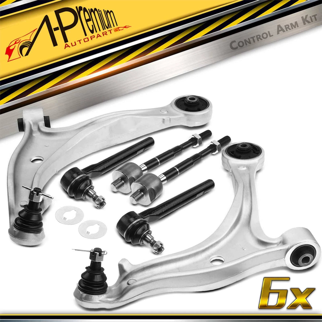 6X Control Arm with Ball Joint & Tie Rod Ends for Honda Odyssey (2005–2010)