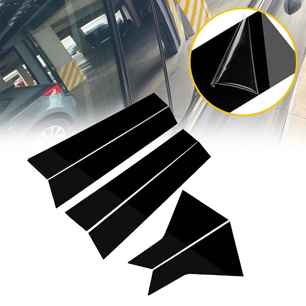 6pcs Black Pillar Posts Set for Honda Civic (2022)