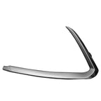 Front Driver Side Lower Bumper Cover Molding Replacement Chrome ABS Plastic for