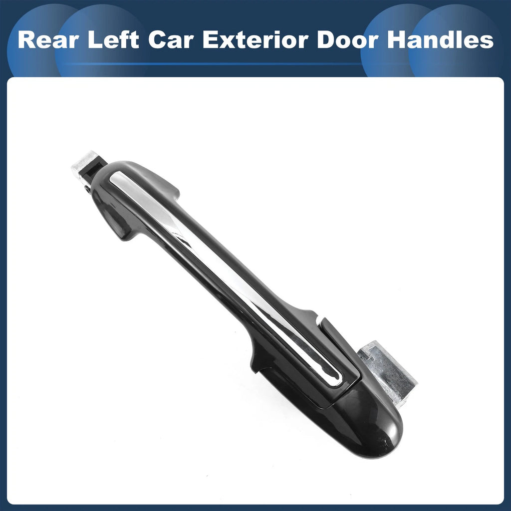 Rear Left Door Handle No. 72680SDET01 for Honda Accord  Silver Tone