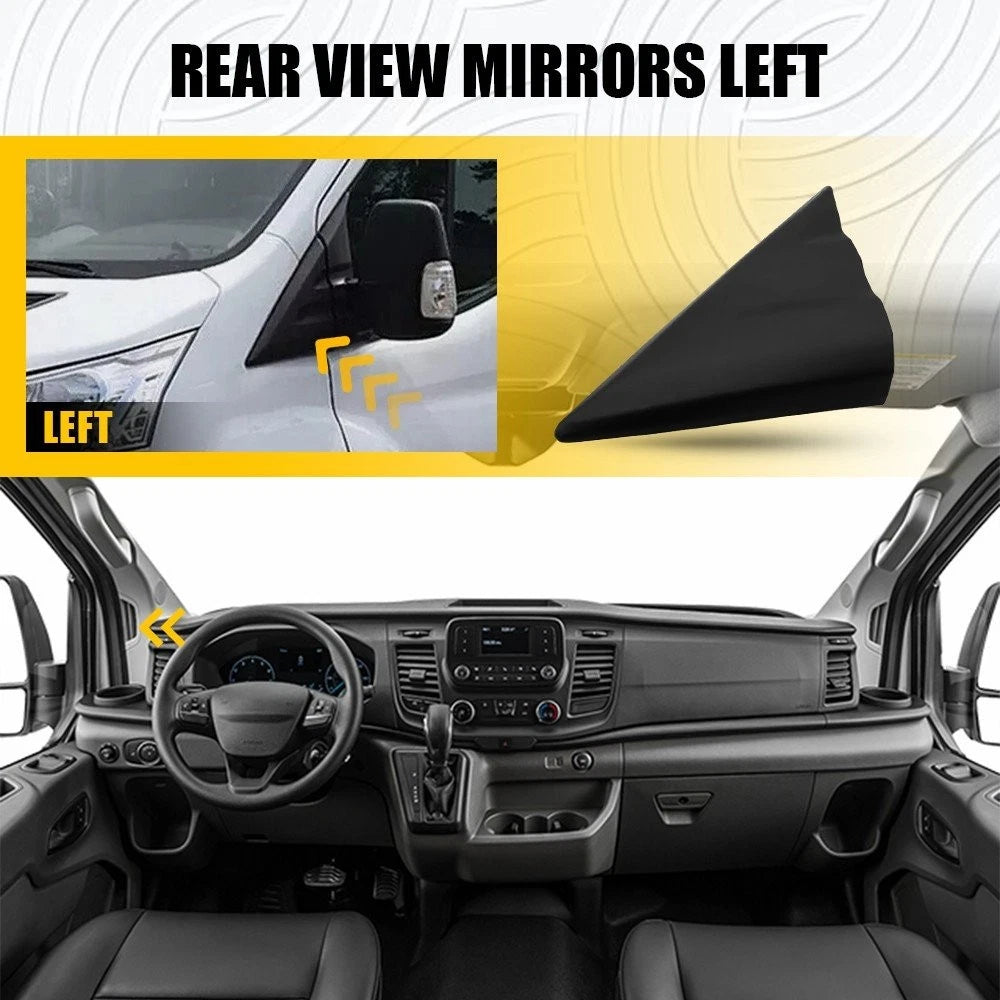 Driver Side Mirror Fender Corner Cover Trim for Ford Transit MK8 (2014–2020)