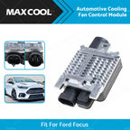 Cooling Fan Control Module for Ford Focus C-MAX Kuga Volvo C30 S40 V50 (2006–2016)