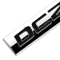 3D Polished Black Lettering Badge for DC2 (Year Not Specified)