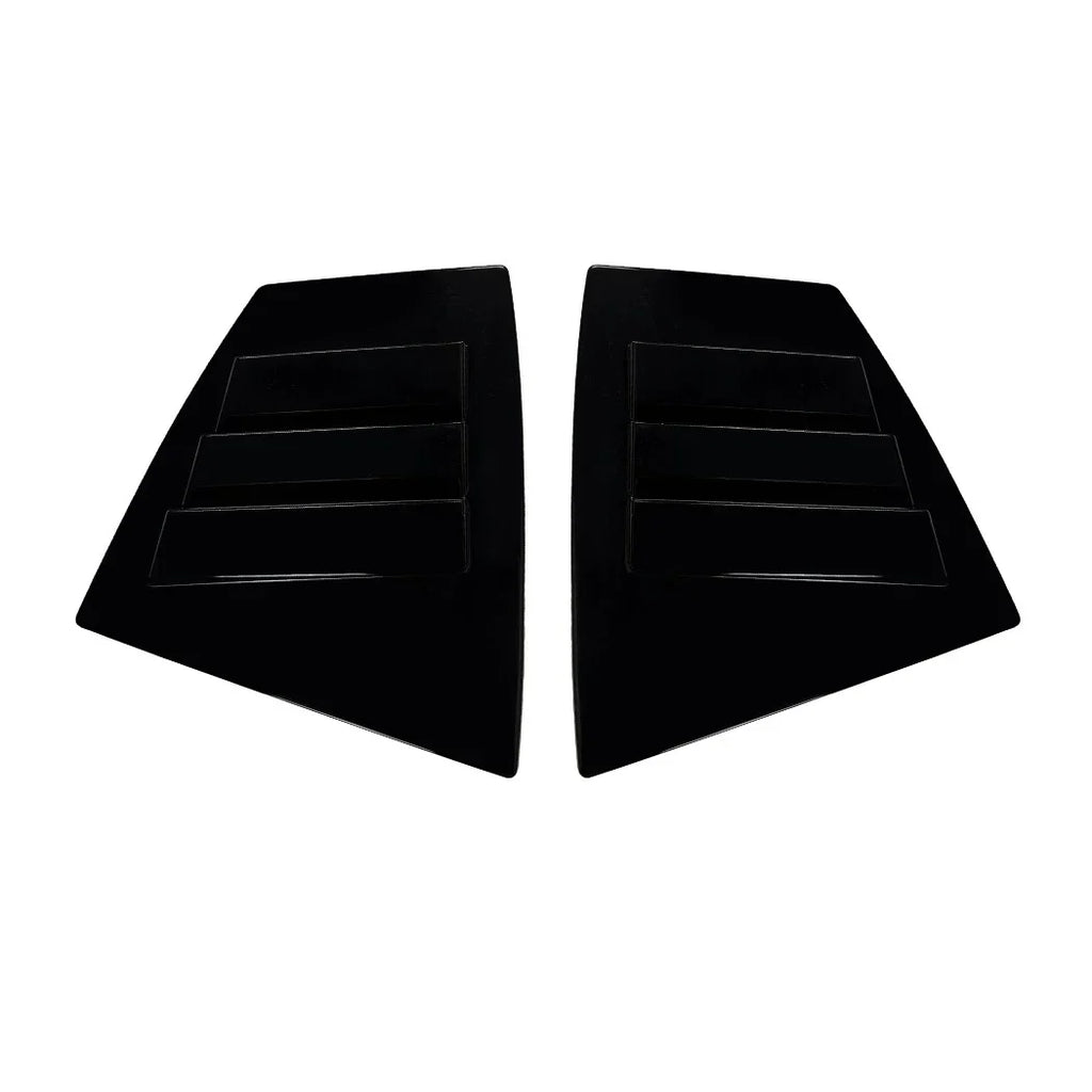 Gloss Black Rear Window Louver Shutter Cover for Subaru WRX STI VA (2014–2021)