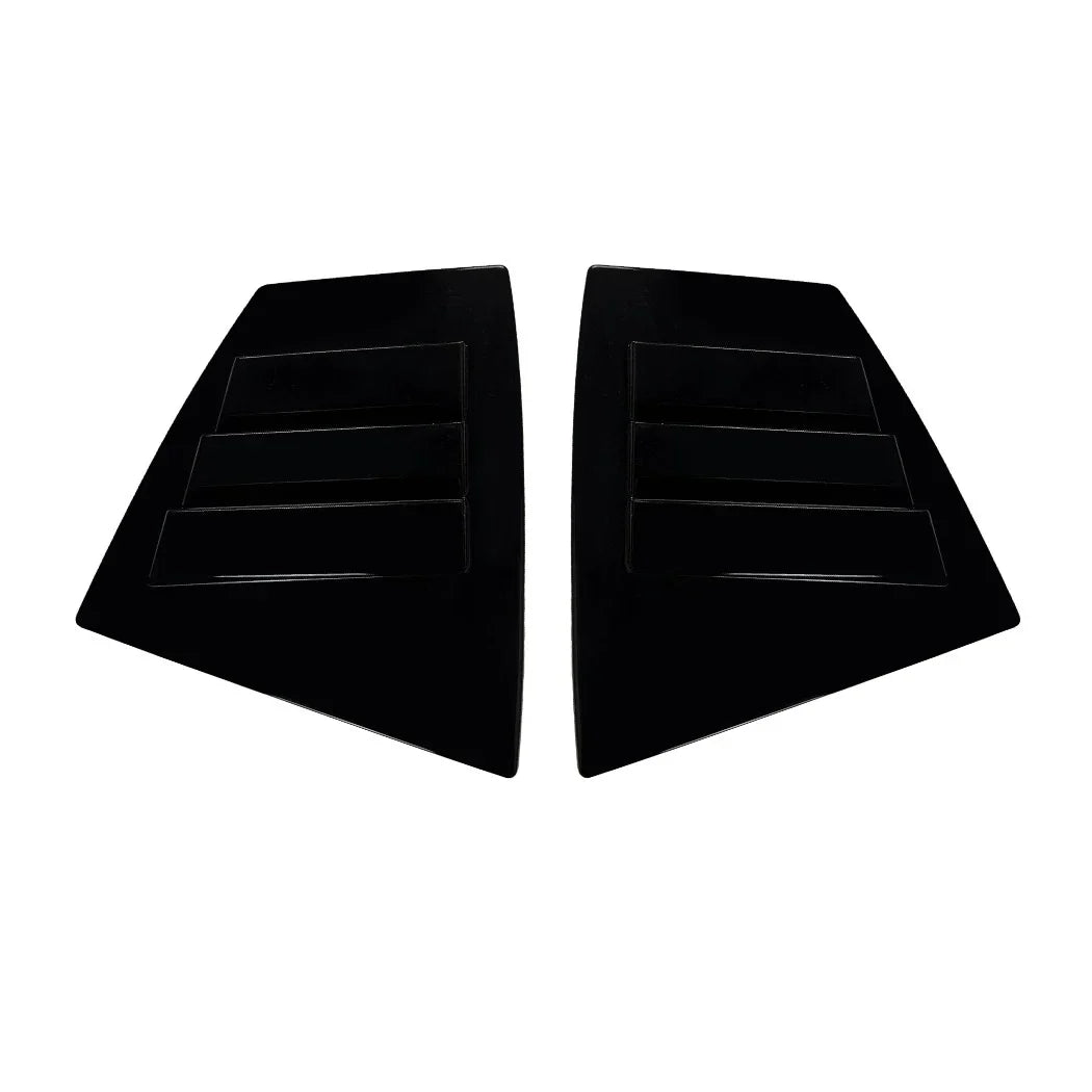 Gloss Black Rear Window Louver Shutter Cover for Subaru WRX STI VA (2014–2021)