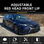 Front Bumper Lip Splitter Spoiler + Strut Rods for Pontiac G8 GT GTO (2008–2009)
