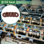 Set of 5 Oil Seal Rotary Shaft Seal FKM Rubber 22x45x7mm