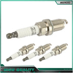 Set of 4 Iridium & Platinum Spark Plugs for Dodge Avenger Caliber Chrysler 200 Sebring