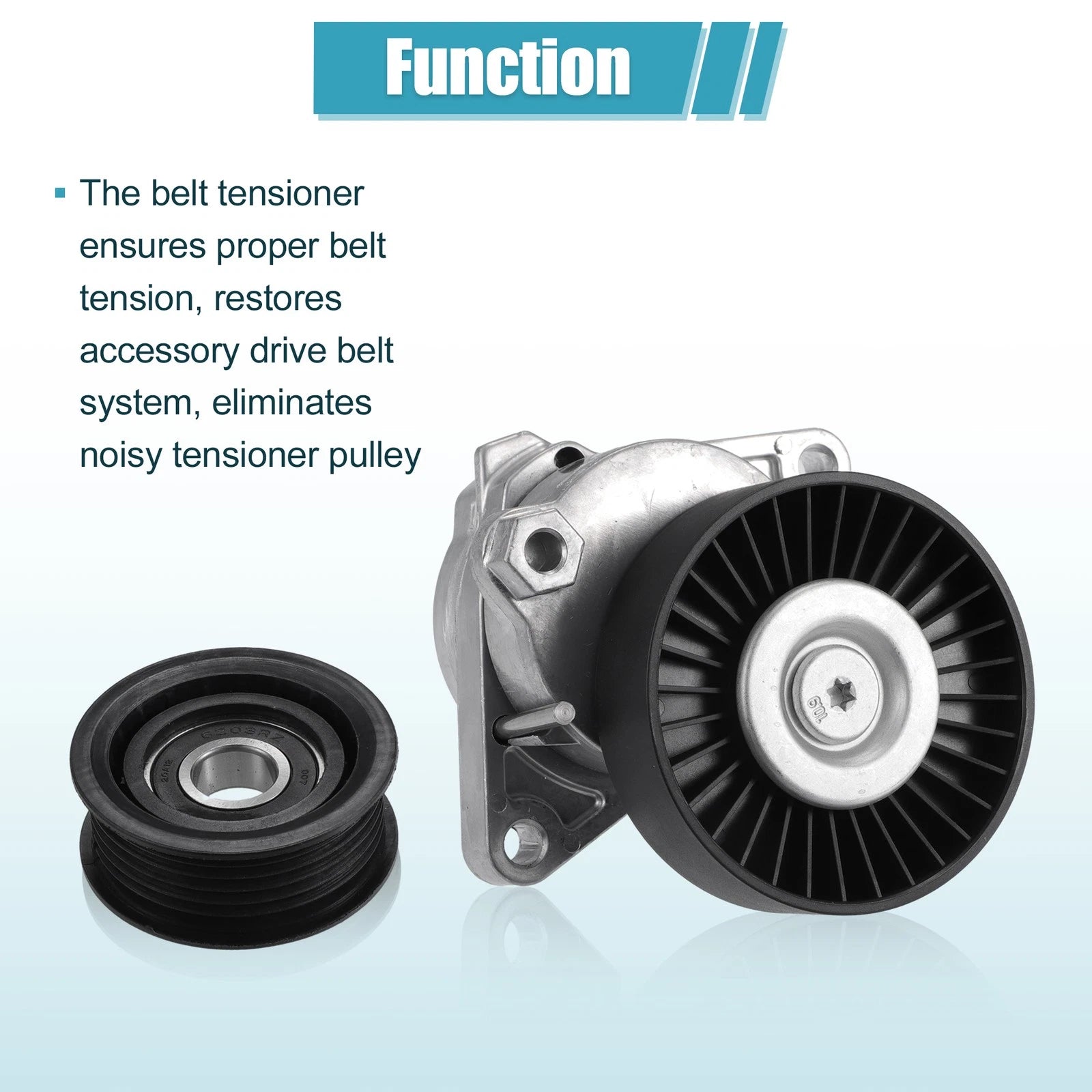 Belt Tensioner Pulley Assembly Set No.0002020919 for Mercedes-Benz C280 C320 (1997–2005)