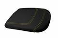 Console Lid Pull Over Cover Leather for Ford F150 Lariat (1997–2003) Yellow Stitch