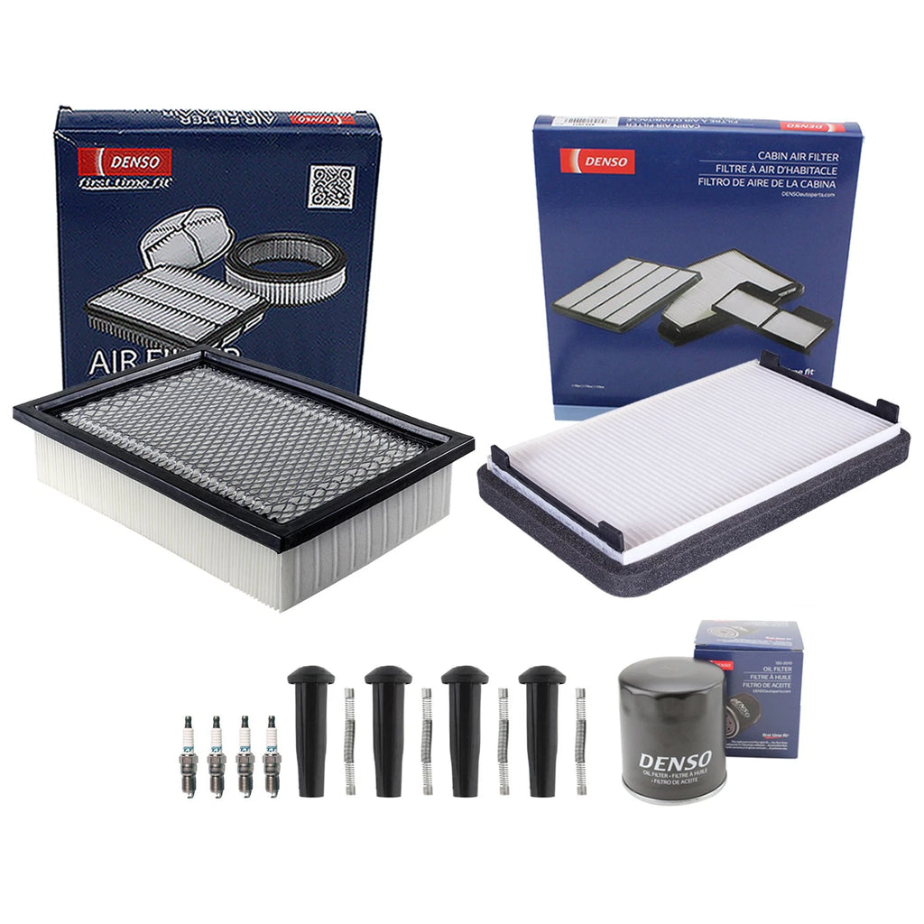 Tune Up Kit 4 Spark Plugs & Boots for Ford Escape Mariner Tribute (2001–2012)