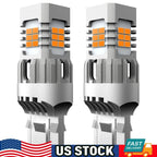 7443 7440 LED Turn Signal Light for AUXITO (Error Free, Yellow)