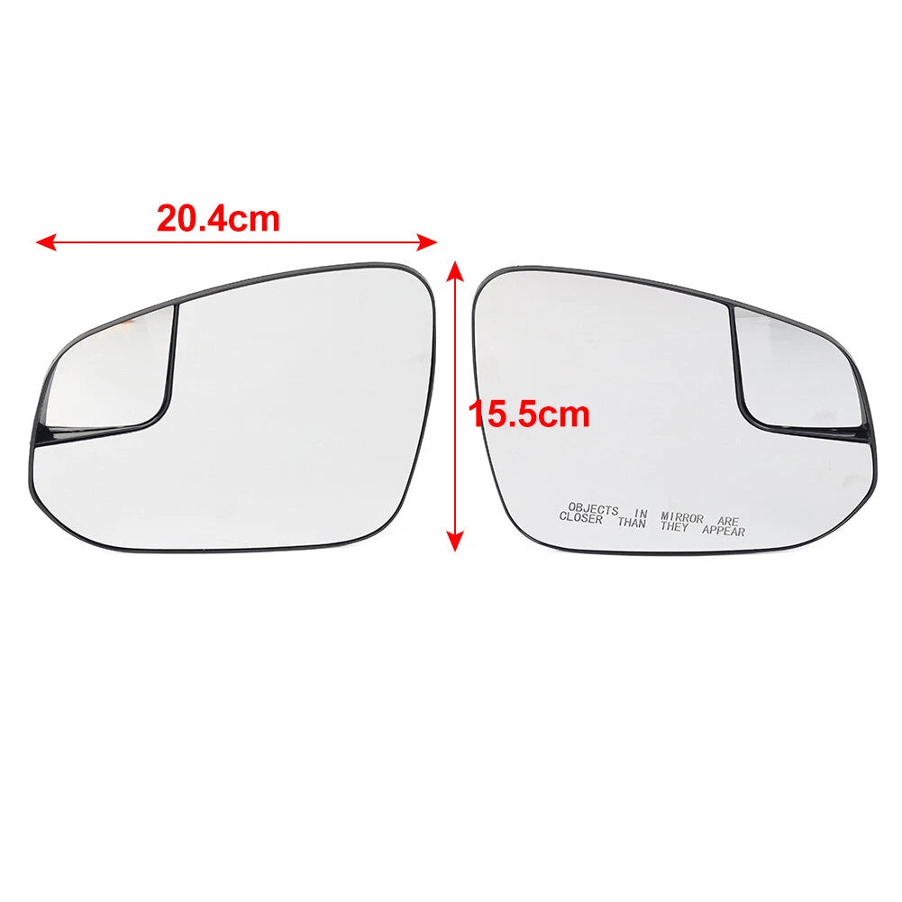 Heated Rear Mirror Glass for Toyota RAV4 (2016–2018)