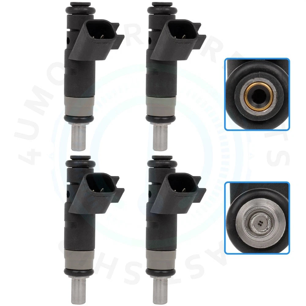Set of 4 Fuel Injectors for Jeep Patriot Compass (2007–2013)