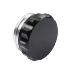 2" Black Aluminum Alloy Weld-On Filler Neck & Cap for Tank Cover