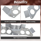 Exhaust Manifold Header Gasket for Mitsubishi Galant III (1984–1990) MD190962