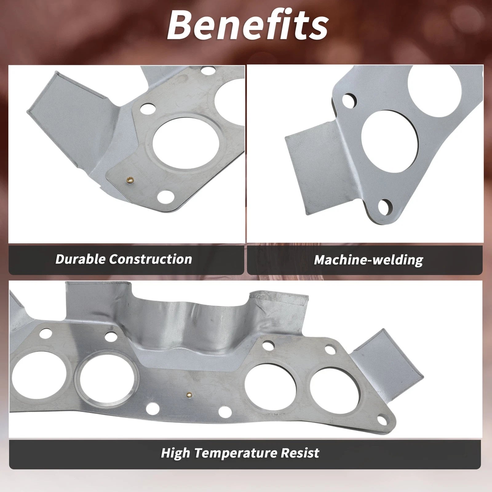 Exhaust Manifold Header Gasket for Mitsubishi Galant III (1984–1990) MD190962