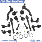 Suspension Kit with Tie Rod Ends for Nissan Pathfinder (2005–2012)