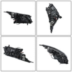 LED Headlight Driver Side Black Bezel for Nissan Pathfinder (2023–2024)