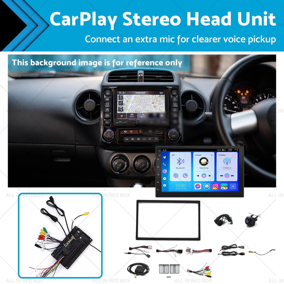7'' Car Stereo Head Unit for Nissan Micra (2007–2010) GPS Android 13