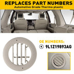 Roof AC Upper Ceiling Air Vent for Ford Expedition  (1997–2002) - Beige