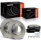 Front Disc Brake Rotors & Ceramic Pads for Kia Sorento (2007–2009)