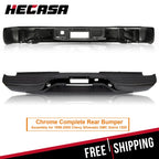 Complete Rear Step Bumper for Chevy Silverado GMC Sierra 1500 2500 (1999-2007)