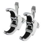 49mm Detachable Windshield Clamps for Harley V-Rod, Super Glide, Fat Bob (2018–2023)