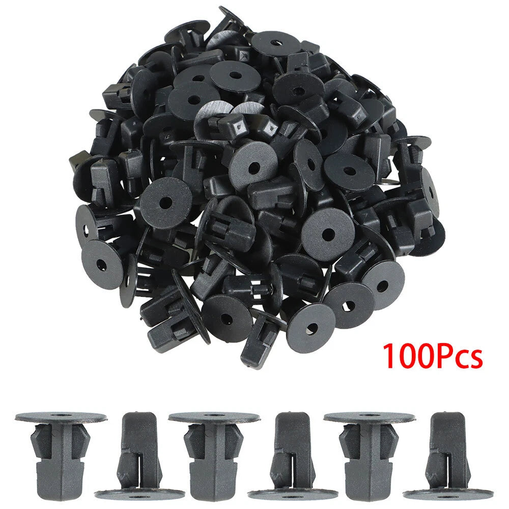Set of 100 Fastener Clips for Toyota