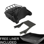 Chopped Trunk Pad Mount Rack for Harley Touring Road Glide (1997–2008)