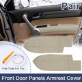 Armrest Cover Set for Honda CR-V (2007–2012) - Beige, Replacement Panels