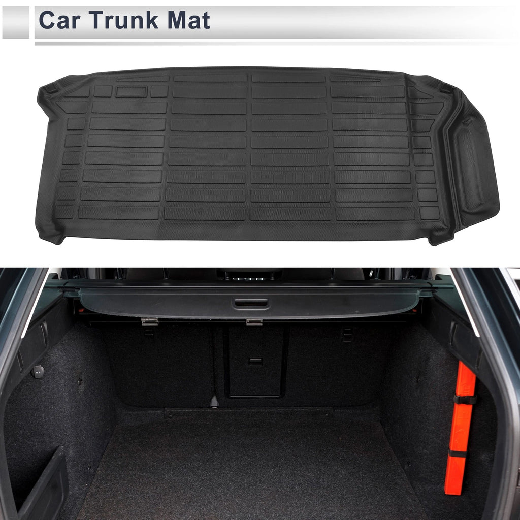 Cargo Liner Rear Trunk Mat for Toyota Grand Highlander (2024–2025) TPE Black