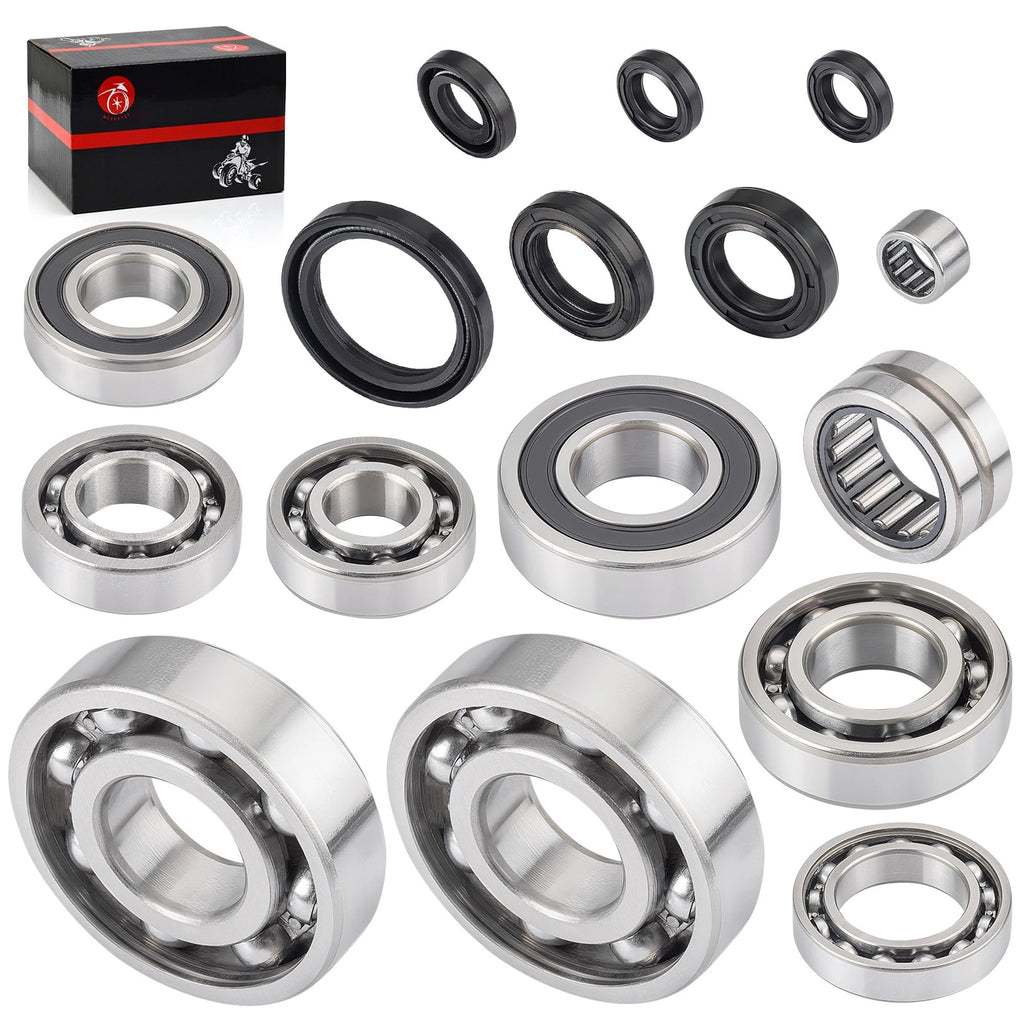 Crankshaft Transmission Bearings with Seals Kit for Yamaha WR400F (1998–2000)