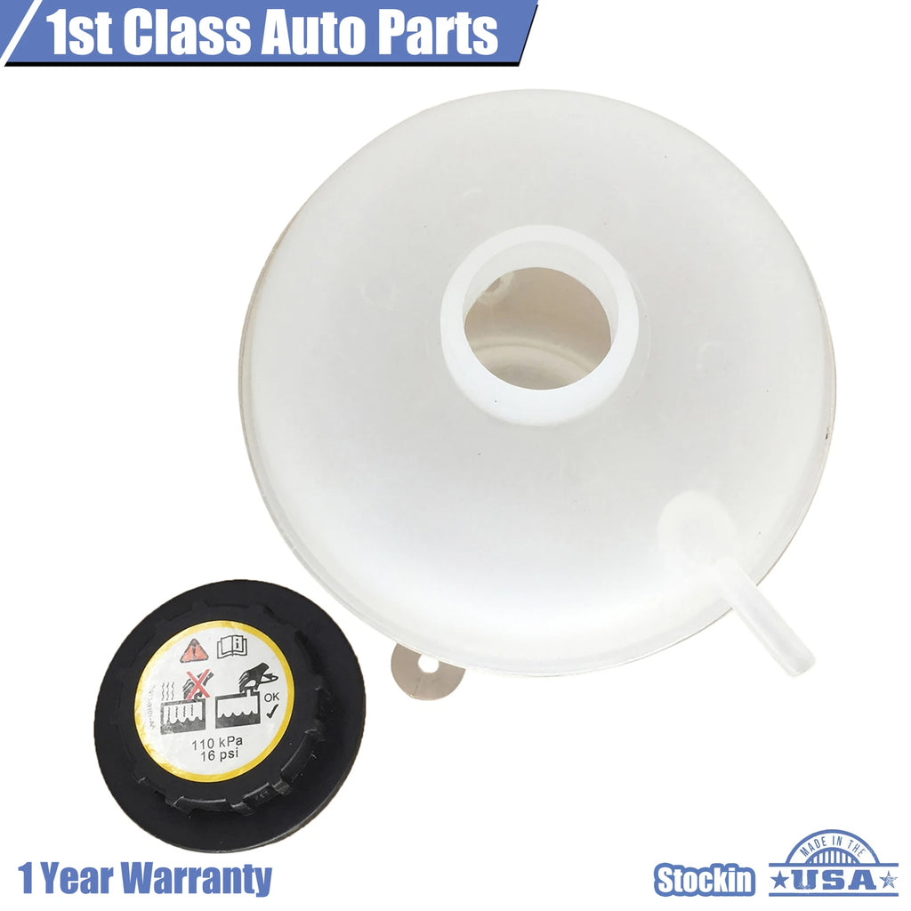 Radiator Coolant Recovery Tank with Cap for Land Rover Freelander (2002-2006)