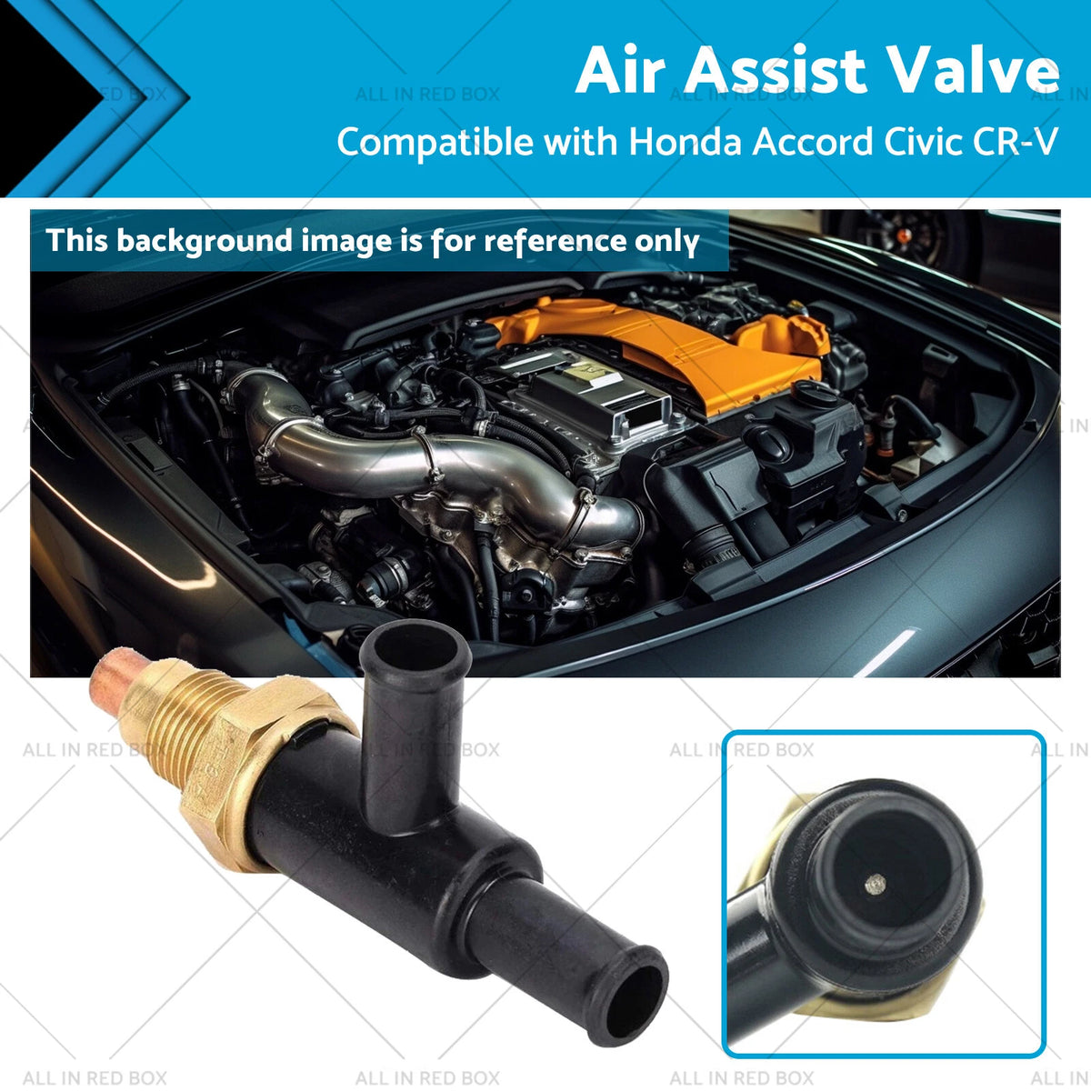 Air Assist Valve 36281RTA003 36281RAAA01 for Honda Accord Civic CR-V