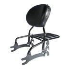 12" Backrest Sissy Bar Pad & Quick Release Spools for Indian Chieftain (2014–2022)