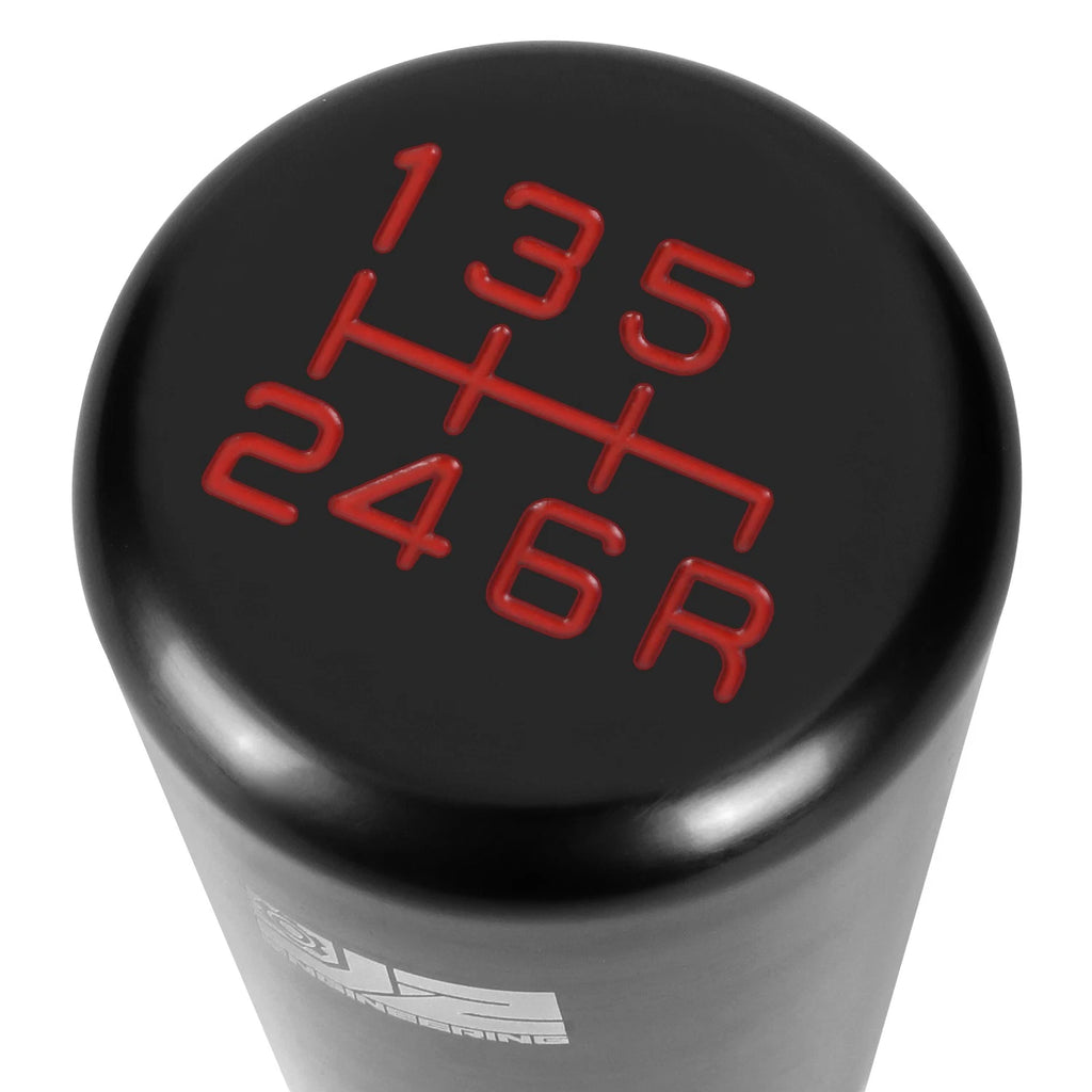 Shift Knob for Universal Fit (J2) - Aluminum Tapered Black with Adapters