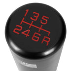 Shift Knob for Universal Fit (J2) - Aluminum Tapered Black with Adapters