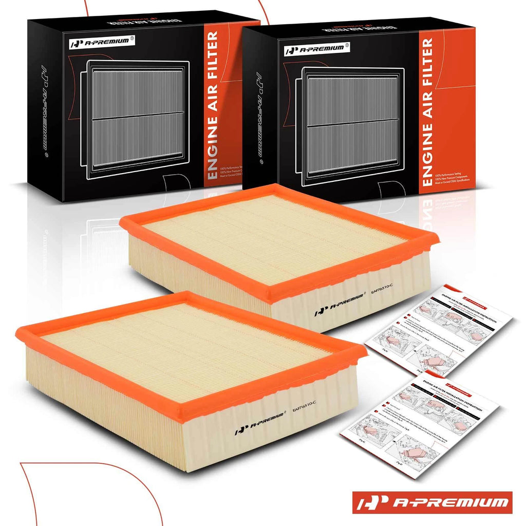 2X Engine Air Filter for BMW X5 (2000–2006) M5 (2000–2003) 530i (1994–1995) 740iL (1993–2001)