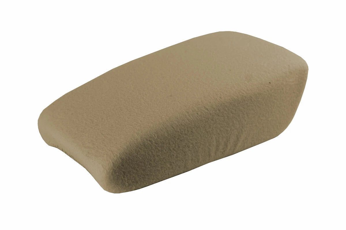 Fleece Console Lid Armrest Cover for Acura TL (1999–2003) Beige