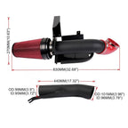 4" Cold Air Intake Kit with Heat Shield for GMC/Chevy V8 99-06