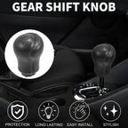 5 Speed Manual Gear Shift Knob for Toyota Hilux (2005–2023) Black Plastic