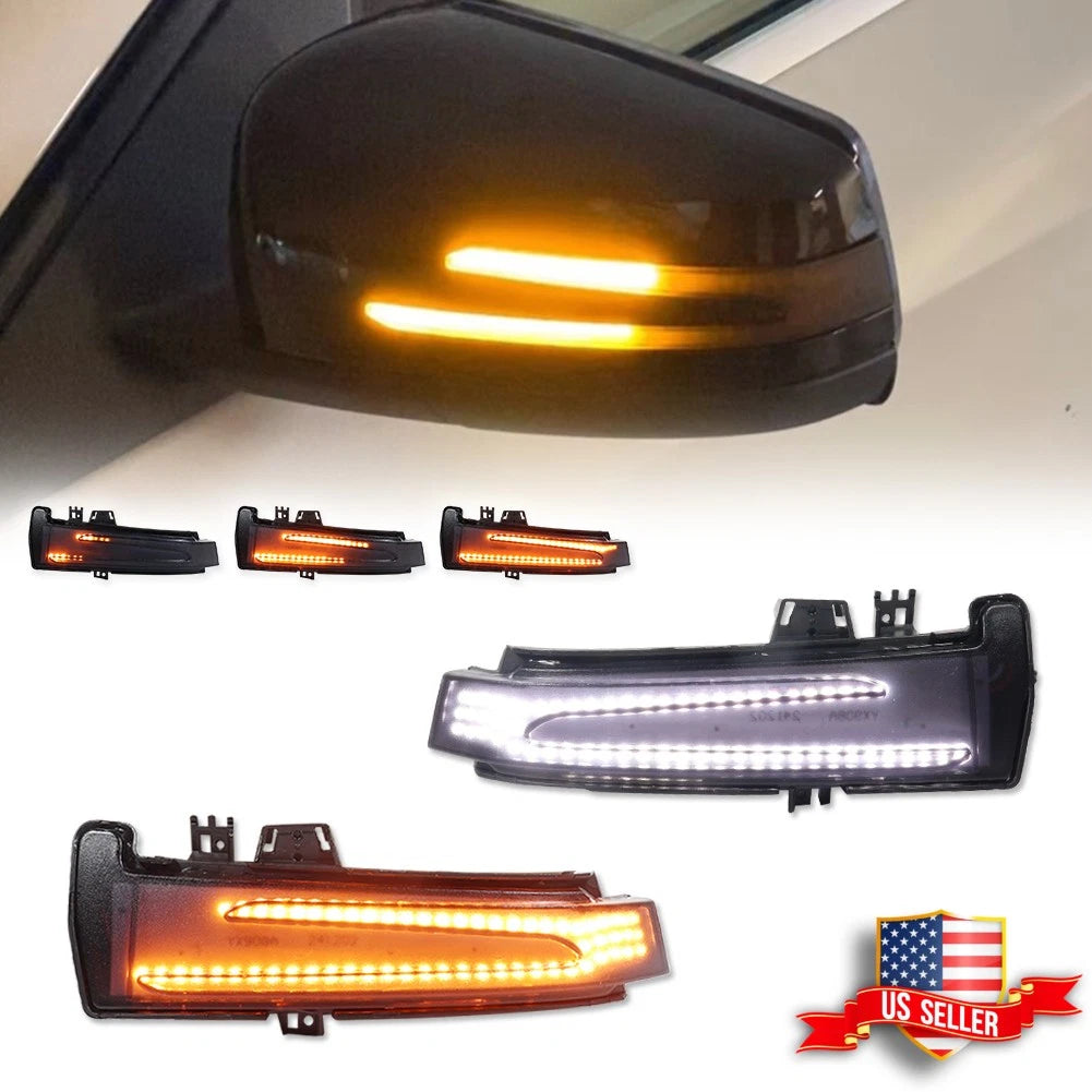 LED Switchback Side Mirror Light for Benz C E S CLA CLS Class 