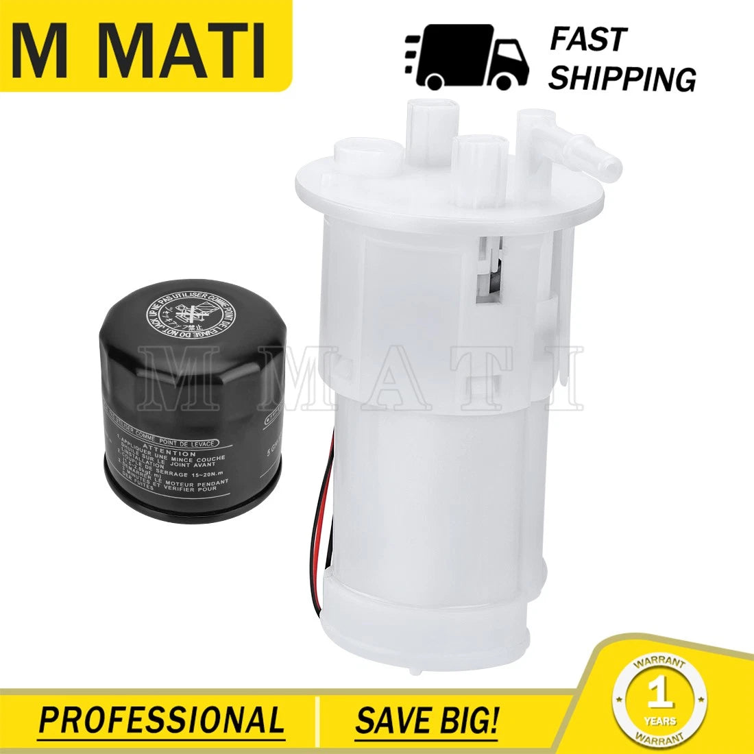 Fuel Pump Module Assy & Oil Filter for Yamaha YZF-R1 R6 (2007–2010) 14B-13907-00-00