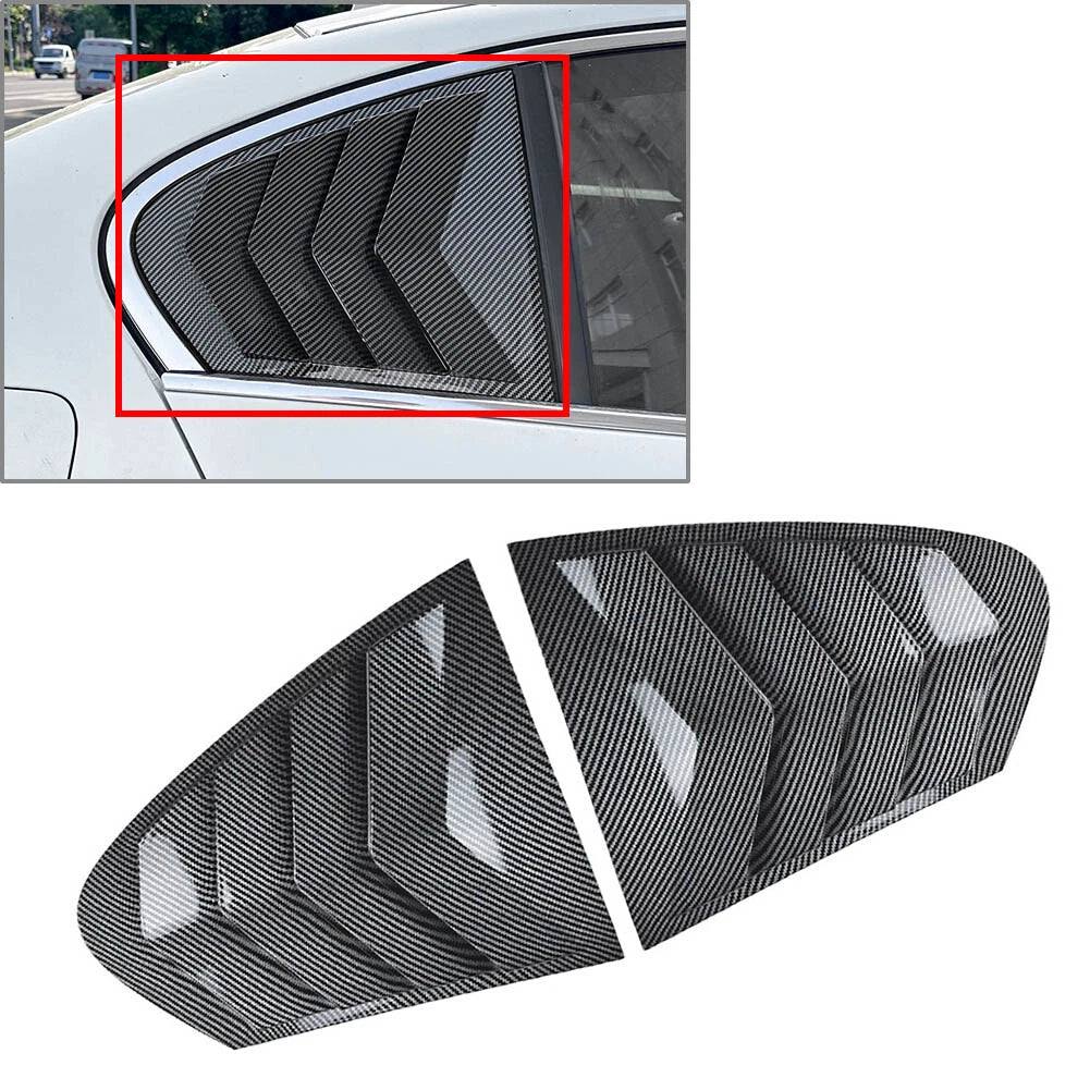 Rear Window Louvers for BMW 5 Series F10 525i 530i (2011–2017)