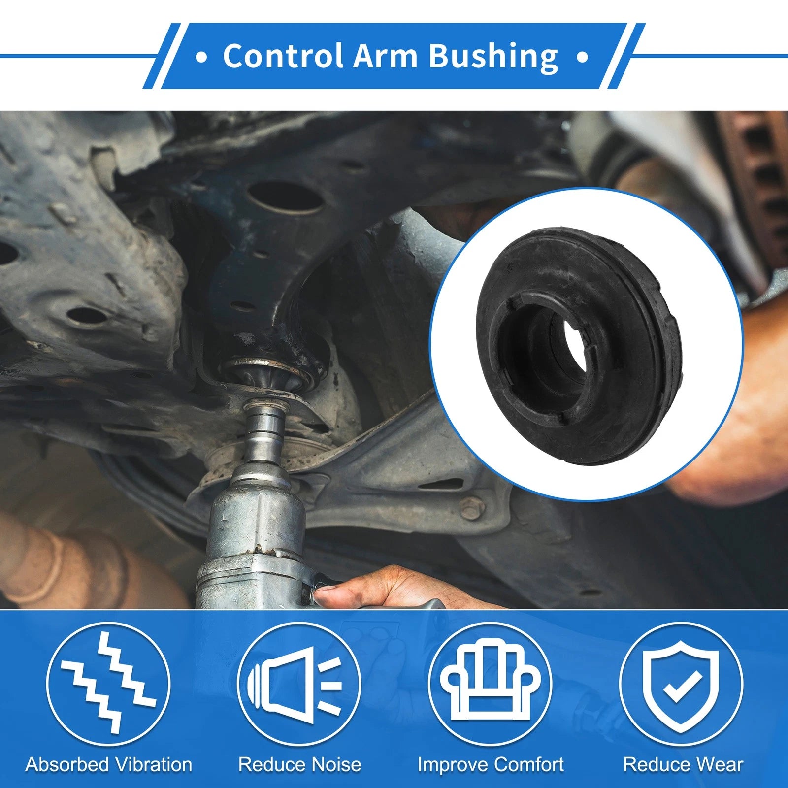 Front Lateral Arm Bushing No. 4867426040 for Toyota Hiace (2006–2013)