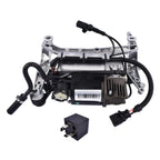 Air Suspension Compressor Pump w/ Relay for Audi Q7 (2007–2015) 4L0698007A