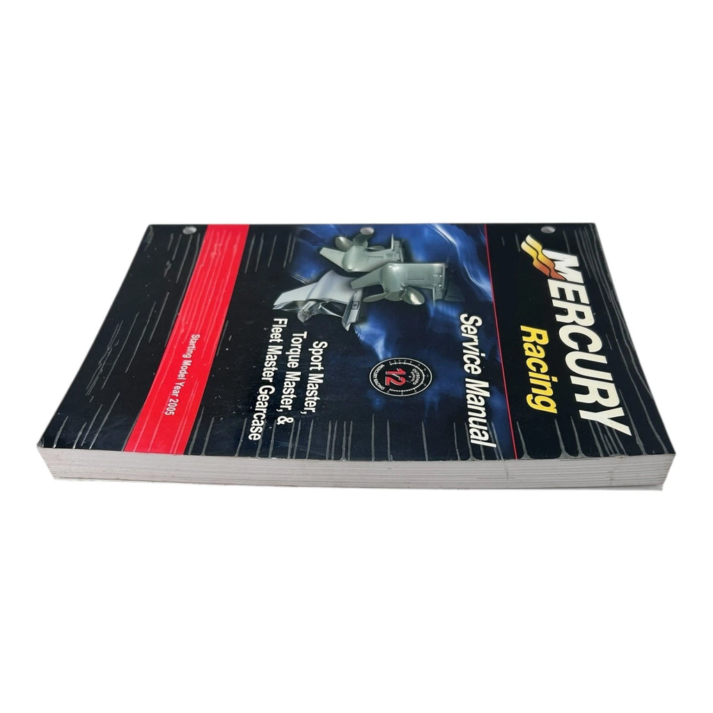 Sport/Torque/Fleet Master Gearcase Service Manual for Mercury Racing (90-842009)