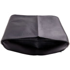 Black Leather Center Console Armrest Lid Cover for Toyota Tacoma (2005–2015)