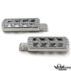 Chrome Dominator Cut Foot Peg for Harley Softail (2014–2023)